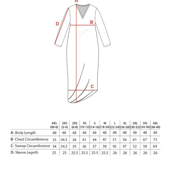 UNIVERSAL STANDARD Long Sleeve Geneva Dress Sz 2XS - Picture 5 of 5